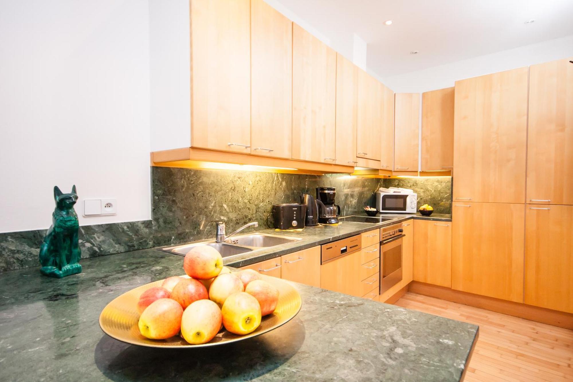 Wenceslas Square Lofts Prag Rum bild
